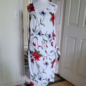 Caribbean Joe Floral Sleeveless Dress Closet clearout